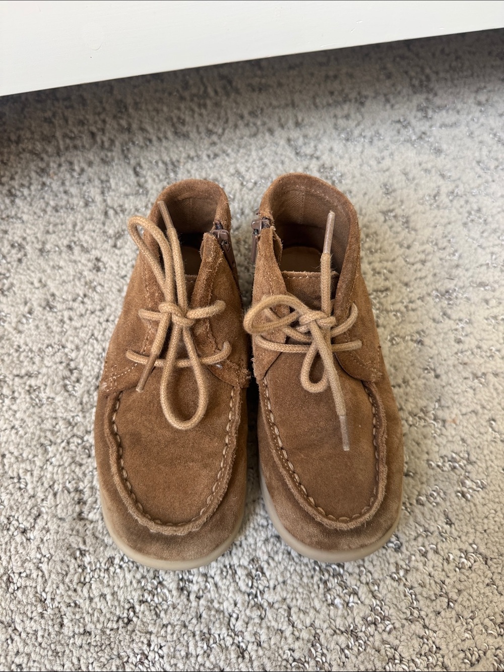 Zara Children's Brown Suede loafers